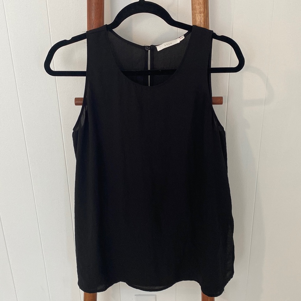 Black Sheer Tank